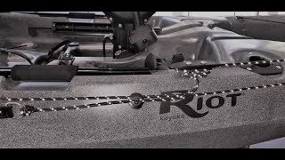 Video thumbnail for Riot Mako 12 Ribolovački Kajak Sa Pedalama 11