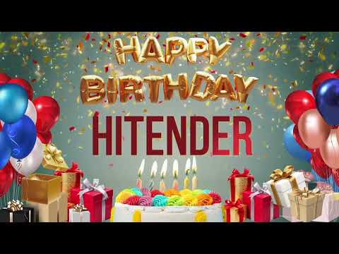 Hitender - Happy Birthday Hitender