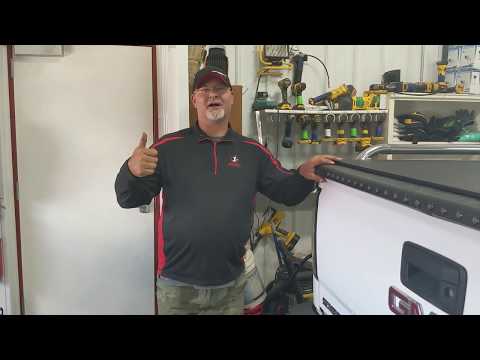 Installing Rock Tamer Mud Flaps on Pickup Truck - Towing Rock Guards
