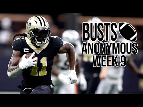 Busts Anonymous Week 9, 2022 - Fantasy Football Busts of the Week
