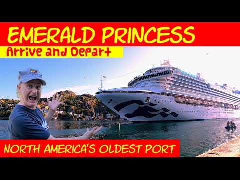 Thumbnail for Tight Squeeze For BIG CRUISE Ship - Emerald Princess St. John’s Newfoundland and Labrador