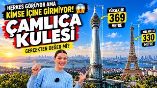 HERKES GÖRÜYOR AMA KİMSE İÇİNE GİRMİYOR! 😱 | ÇAMLICA KULESİ