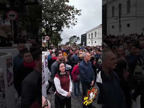 RENATO BOLSONARO PRESTIGIANDO A PROCISSÃO DE BOM JESUS DE IGUAPE 2025