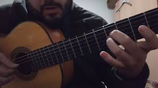 Guitarra Avanzado 58 "Aire de molino" Niña Pastori