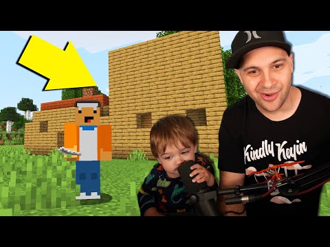Kindly Keyin - We FINALLY Upgraded our House in Minecraft... | Father Son Minecraft