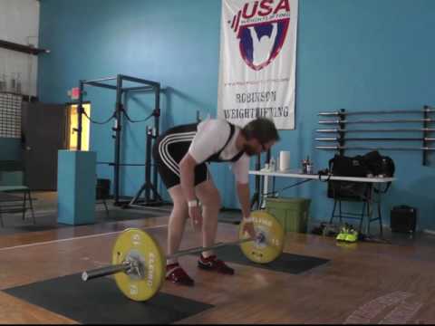2016 RWL Developmental Meet #2 Men Snatch