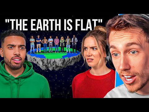 Miniminter Reacts To Flat Earthers Vs 10 Scientists: DEBATE