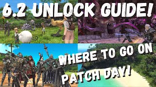 FFXIV Unlock Guide for 6.2; New Raids, Dungeon, Trials, Island Sanctuaries and more!