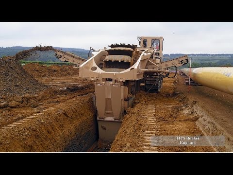 Extreme Heavy Excavator Working Fastest Skill, Mega Largest Trenchers Machines Latest Technology