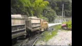 preview picture of video 'Shirakidani Mine railroad of Shikoku-Kohatsu'