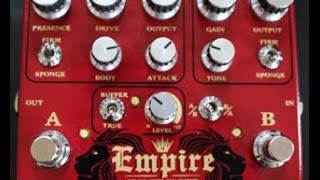 Video thumbnail for Big Joe Stomp Box Company Empire Overdrive Demo Video by Shawn Tubbs by Shawn Tubbs