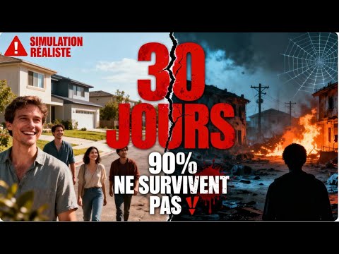 30 Jours d’Apocalypse : Comment les Bons Voisins Deviennent une Menace | Simulation Réaliste