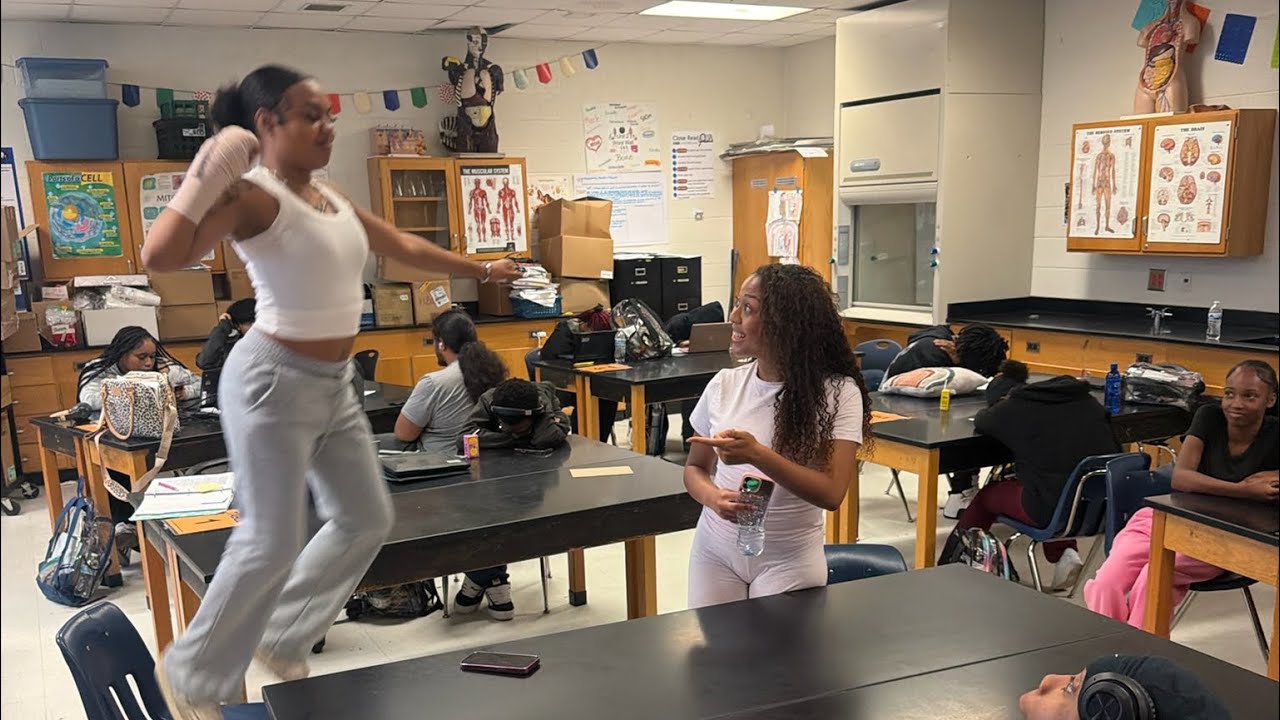 Hope & Faith tell the whole class how they smashed Destiny’s face in!