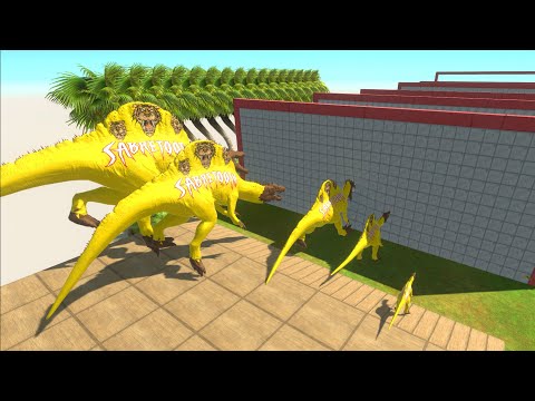 Colored Different Size All units Clash Block Race - Animal Revolt Battle Simulator