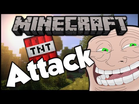 Minecraft: Trolling A Weird 9 Year Old #2! (TNT Attack #1)