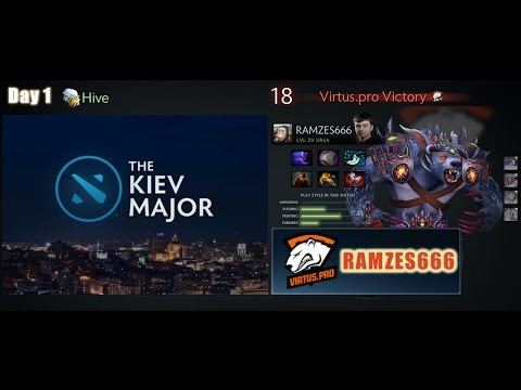 Dota 2 KIEV Major 2017 | CIS Qualifier | VP.RAMZES666 - Ursa