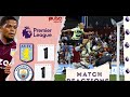 Man City vs Aston Villa 1 1, Erling Haaland Goal Results and Extended Highlights