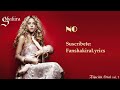07 Shakira feat. Gustavo Cerati - No [Lyrics] 