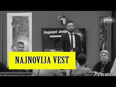 Zadruga 6   Morao je HITNO da NAPUSTI ZADRUGU! Voditelj saopštio loše vesti