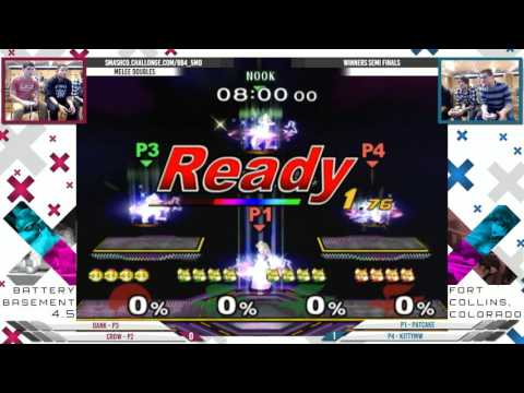 BB4.5 - Dank & Crow Vs. Patcake & KittyMW - WSF - Melee