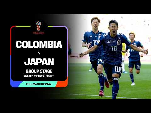 FULL MATCH: Colombia v Japan | Group Stage | 2018 FIFA WORLD CUP RUSSIA