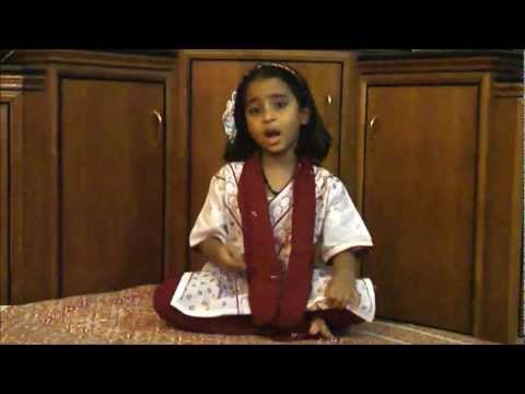 Amazing!! Prodigy Child Jayantika Dey d/o Devashish Dey singing Kajri
