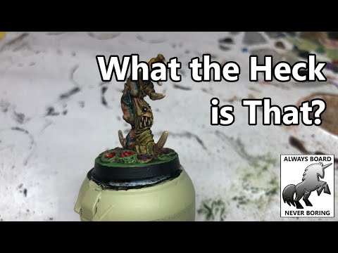 Painting a Grabber-Slasher (Tyranid Squig) & Making Tyranid Hive Ship Bases for Your Miniatures