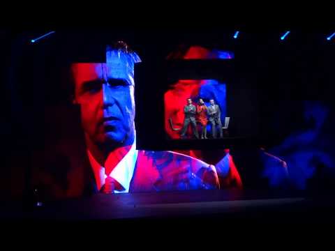 Enfoirés 2018, Musique le 20/01 - Le géant de papier - Julien Clerc, Marc Lavoine, Zazie