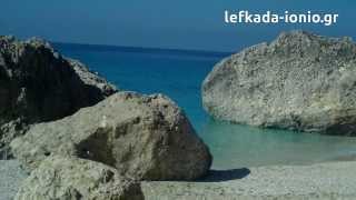 preview picture of video 'Kavalikefta beach @ Lefkada island - Greece'