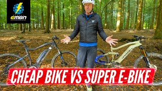 Cheap E Bike Vs Super Bike | Is A Top Of The Range Electric Mountain Bike Worth It?