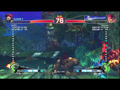 qal03 (Akuma) vs. jyunao (Evil Ryu) SSF4:AE 2012