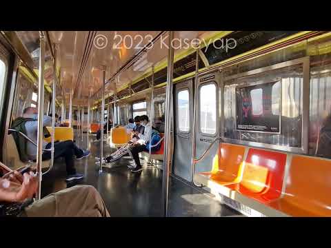 New York City Subway: D Train R68 2730 Coney Island-20th Avenue towards Norwood 205th Street | 4K