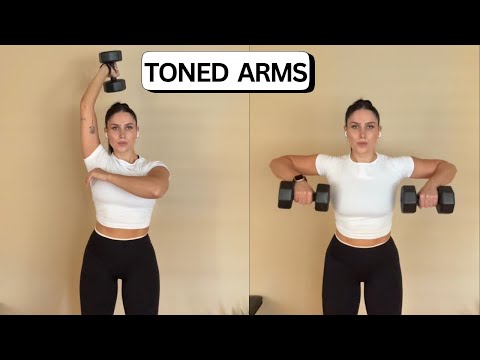 Séance d'entraînement de 10 minutes pour des bras toniques - Entraînement du haut du corps avec h...