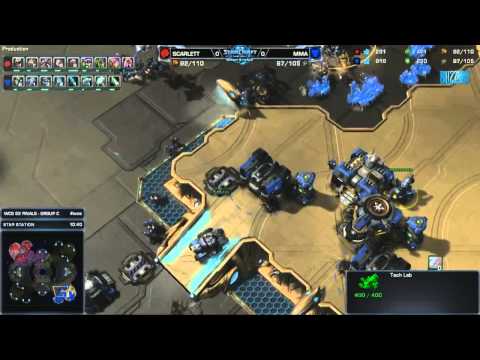 MMA vs Scarlett   Game 1   WCS 2013 Season 2 Finals   Groupstage   Starcraft 2