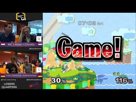 MCxl | Chrollo + Atlas vs. Däumling + Schlimmshady | Losers Quarters