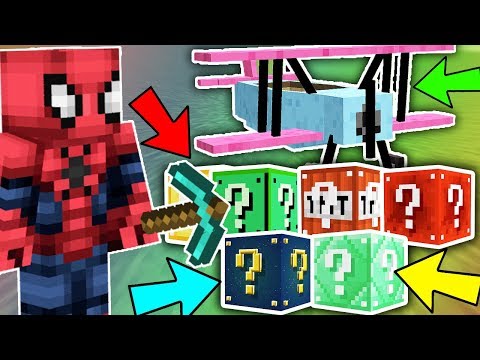 UÇAK MODU İLE 6 FARKLI ŞANS BLOKLARI CHALLENGE - Minecraft