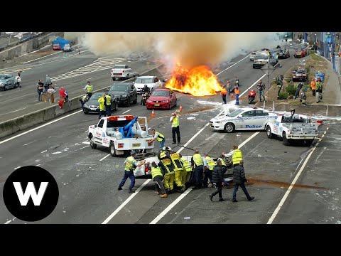 Tragic Moment! Unbelievable Car Crashes Caught On Camera You’d Think They’re Fake