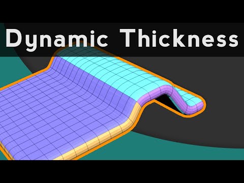 034 ZBrush Dynamic Thickness