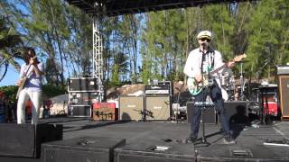 Weezer performing &quot;Across the Sea&quot; on an Island in the Bahamas - Weezer Cruise 2014