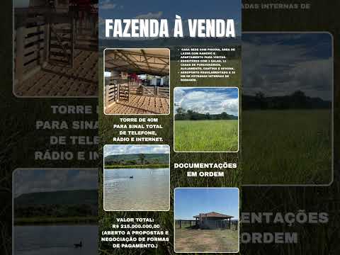 Fazenda em Serranópolis (GO) #fazenda #imovelrural #propriedaderural #vendadeimóveis #corretor