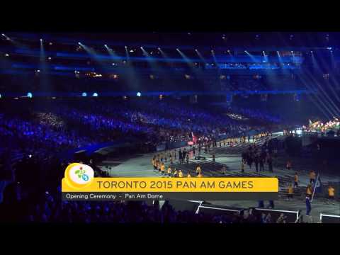 TORONTO 2015 Pan Am Games - Opening Ceremony - Parade of Nations HD - Part 5