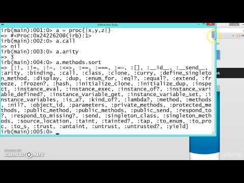 157 Learn Python And Ruby Programming Proc And Arity Method