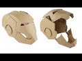 How To Make IronMan Transformers Mask - Hydraulic Cardboard How To Make IronMan Transformers Mask - Hydraulic Cardboard