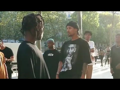 LES TWINS | LAURENT Freestyle to JK - Bruh _ Paris Streets Part 2 😈🔥🔥