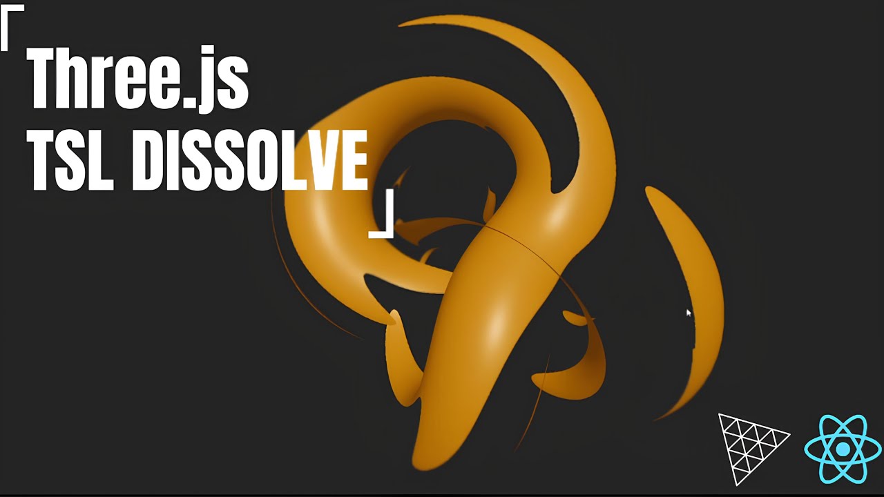 Three.js TSL Tutorial: Create a Dynamic Dissolve Effect