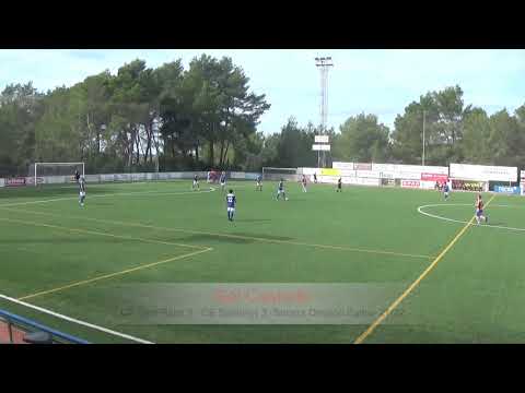 Gol Castedo. CF Sant Rafel 2 - CE Santanyí /ATB 3. Tercera División Balear 21/22
