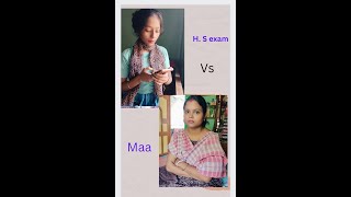 H. S exam vs maa @funny video @susmita manna .