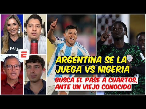ARGENTINA se verá en el MUNDIAL SUB 20 ante una NIGERIA que lo ELIMINÓ en el 2023 | Exclusivos