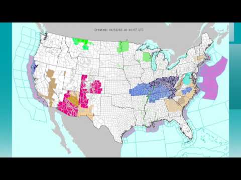 April 19, 2018 Weather Xtreme Video - Morning Edition