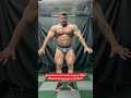 Jamie Christian Aka The Giant Weighing Over 300lbs Bodybuilding Shorts